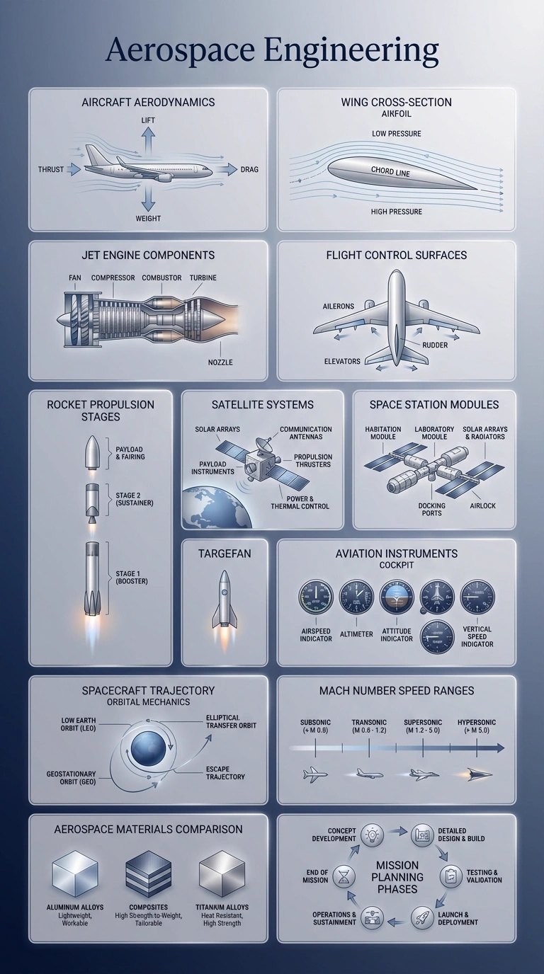 Aerospace Engineering Infographic
