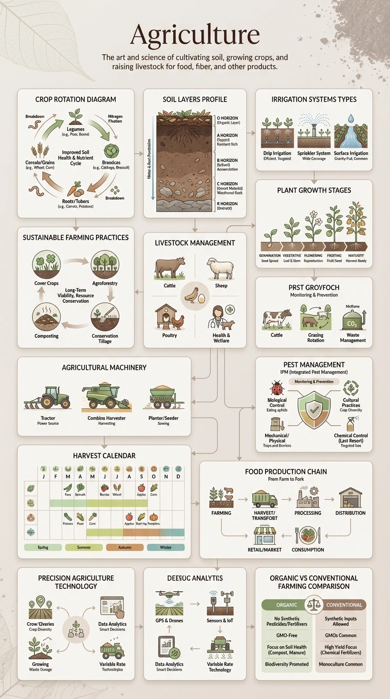 Agriculture Infographic