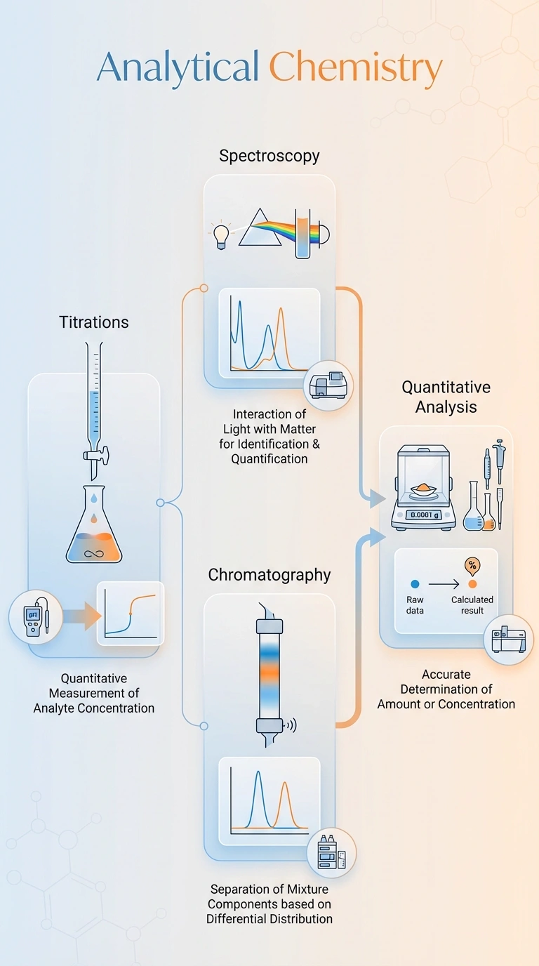 Analytical Chemistry Infographic - Complete Visual Study Guide for Chemistry