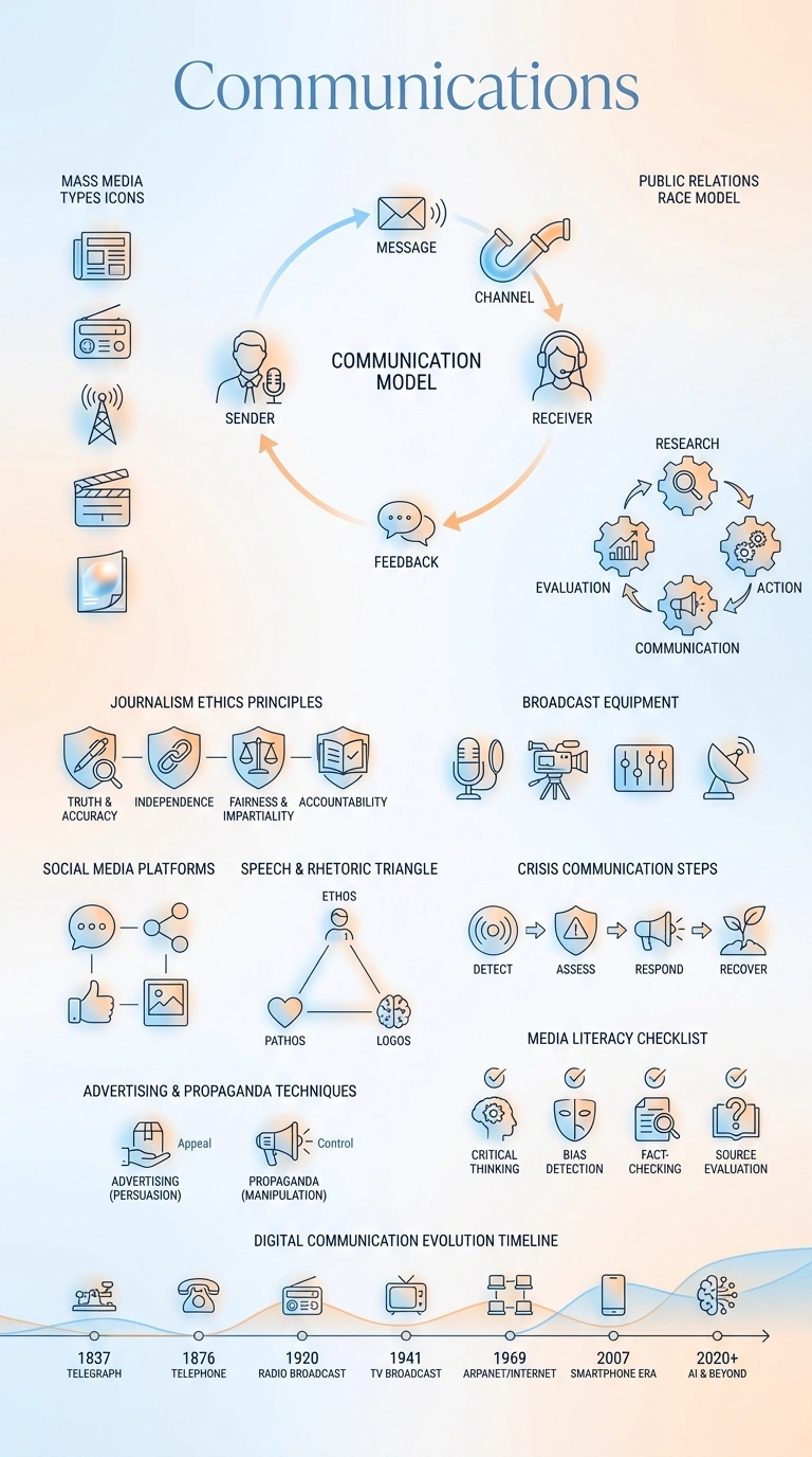 Communications Infographic