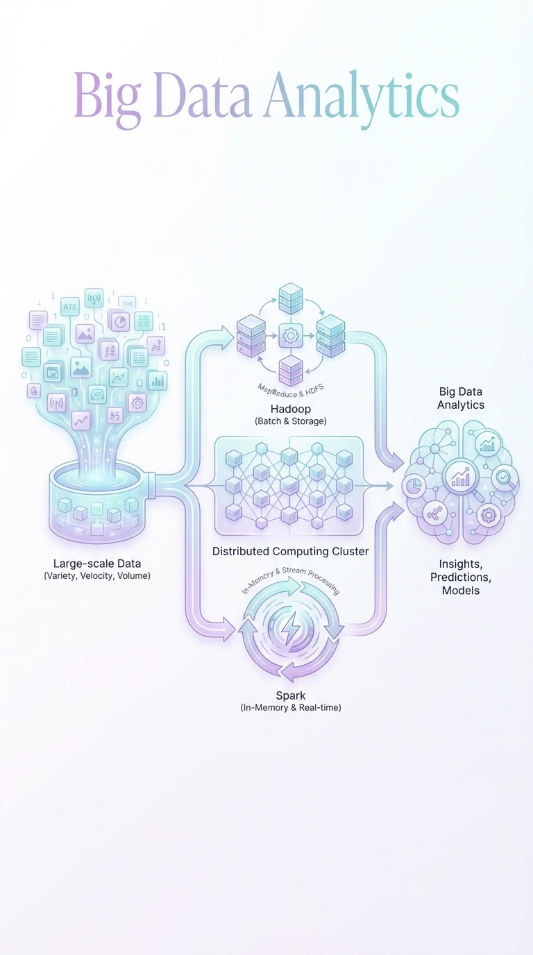 Big Data Analytics Infographic - Complete Visual Study Guide for Data Science