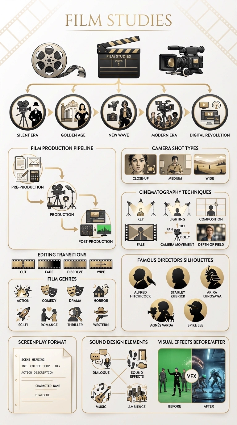 Film Studies Infographic