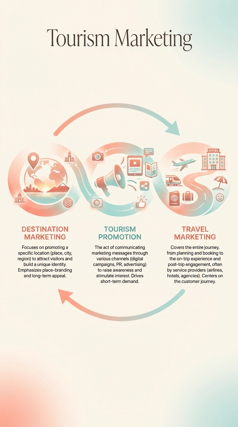 Tourism Marketing Infographic - Complete Visual Study Guide for Hospitality and Tourism