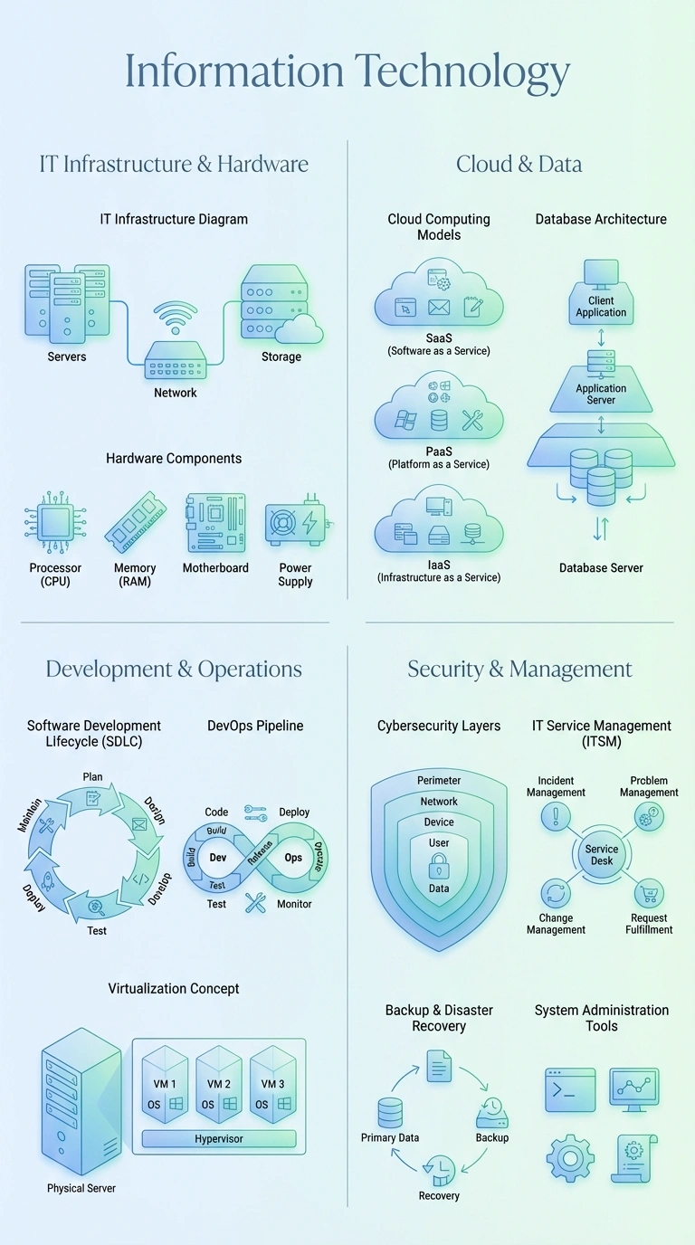 Information Technology Infographic