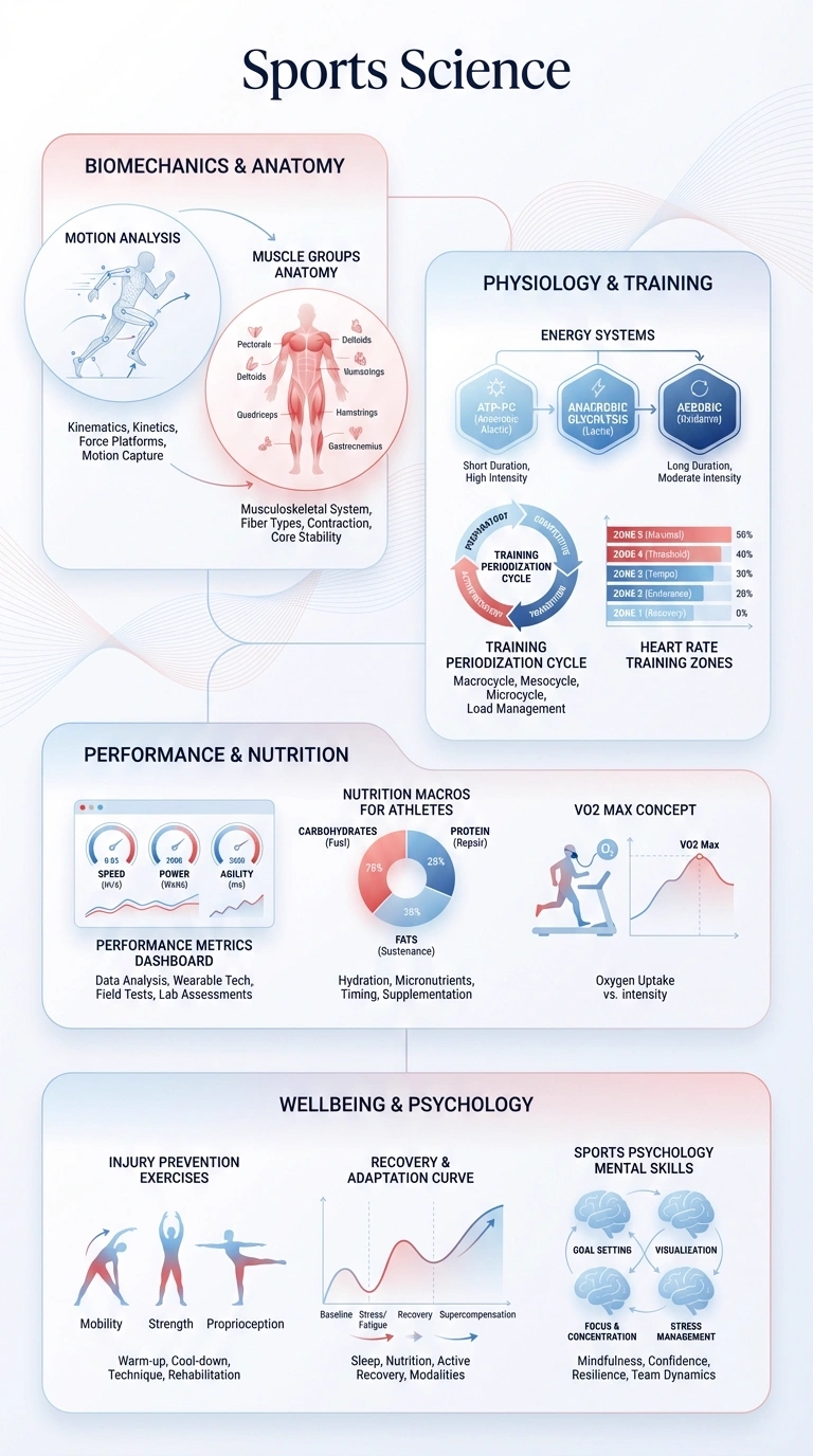 Sports Science Infographic