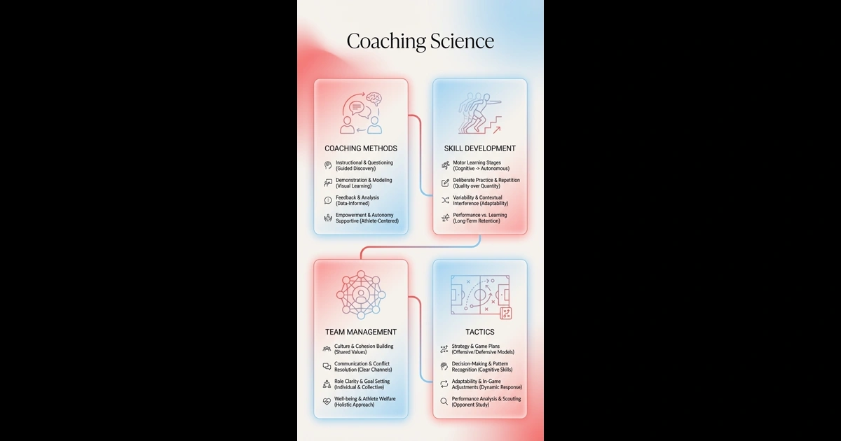 Coaching Science Infographic - Sports Science Visual Study Guide ...